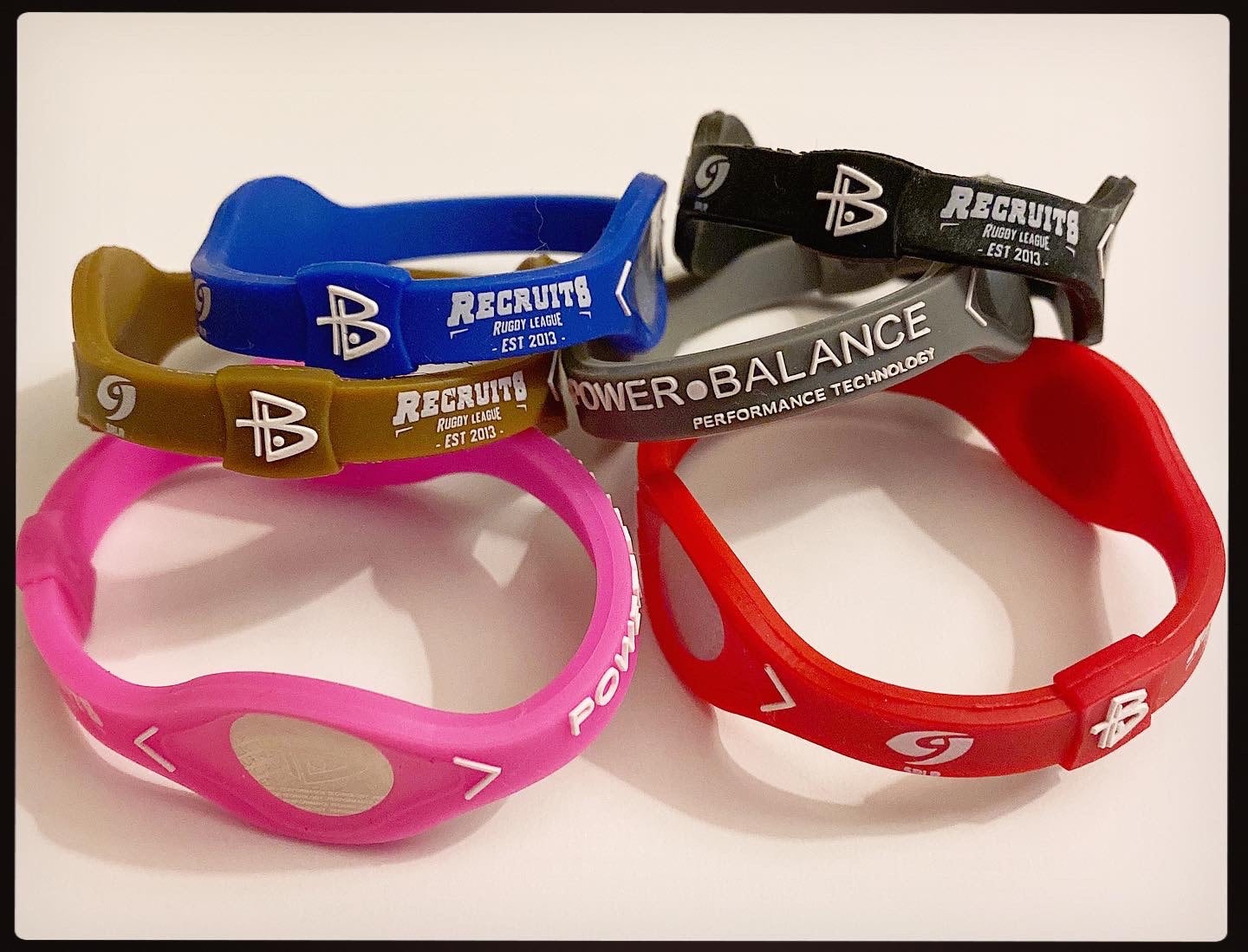SRLR RECRUITS Rugby League Power Balance Band
